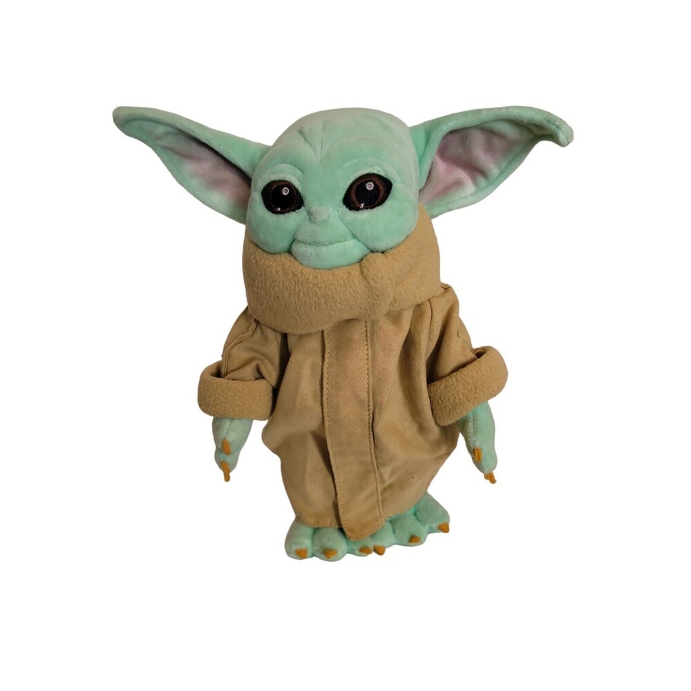 Star Wars The Mandalorian Baby Yoda Grogu The Child Plush Stuffed Animal Toy 11”